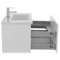 Wall Mount Bathroom Vanity, Modern, 33